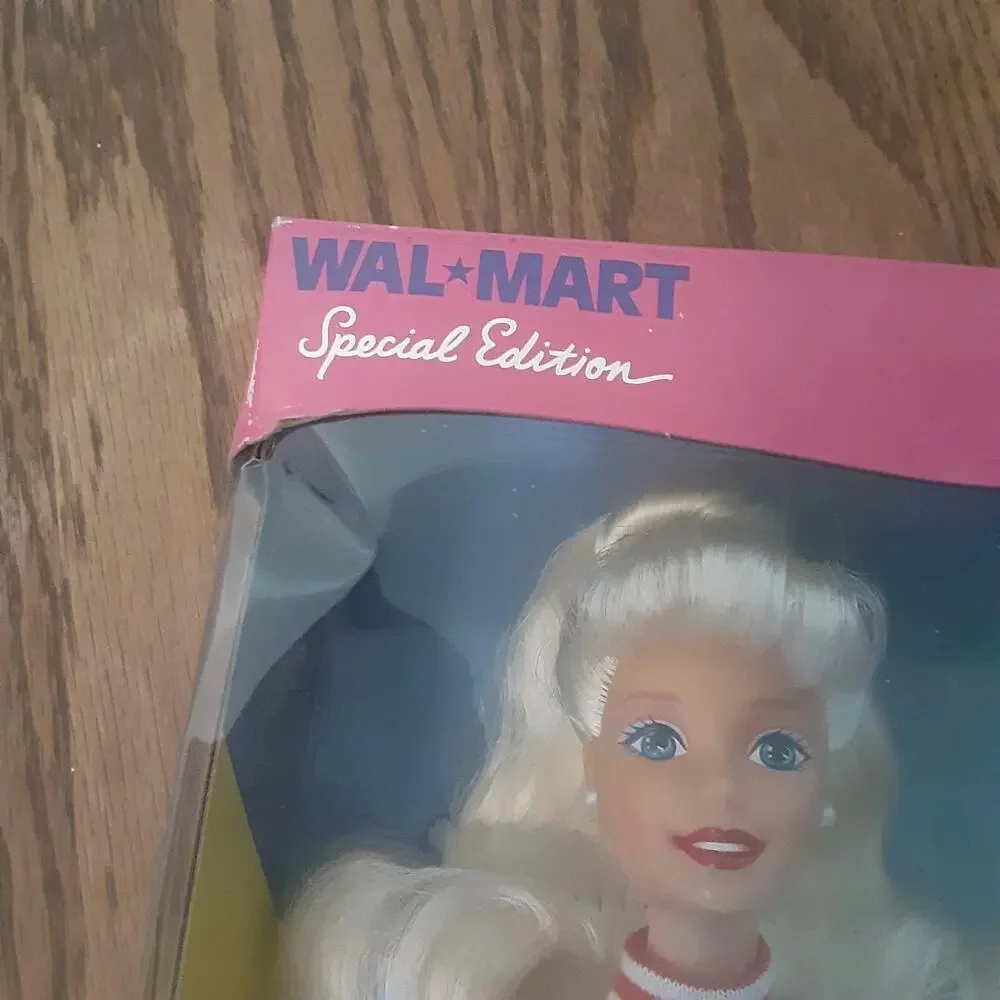 Vtg 90s Wal-Mart Shopping Time Barbie Mattel 18230 Special Edition 1997